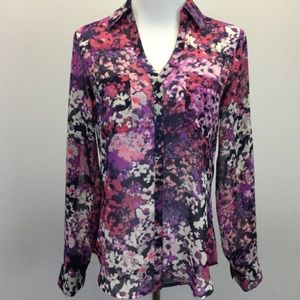 Express The Portofino Shirt Floral Print